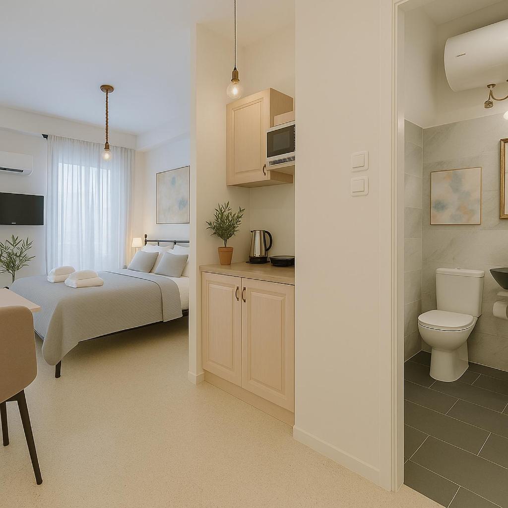 Stylish, Comfy Suite In The Heart Of Athen Eksteriør billede